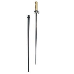 Mle. 1886/93/15 Lebel bayonet with steel scabbard - repro